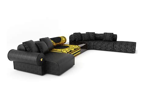 sectional versace home|Altro.